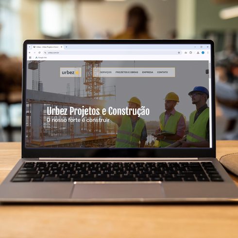 Urbez Projetos e Construção Site